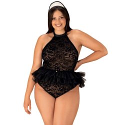 Obsessive maid costume black XXL/XXXL