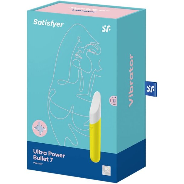 Satisfyer ultra power bullet 7 gul