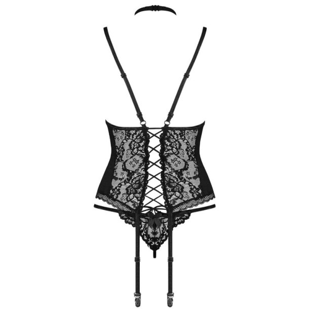 Obsessive raquelia korset og thong L/XL