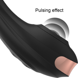 Ohmama fleksibel pulserende effekt vibrator