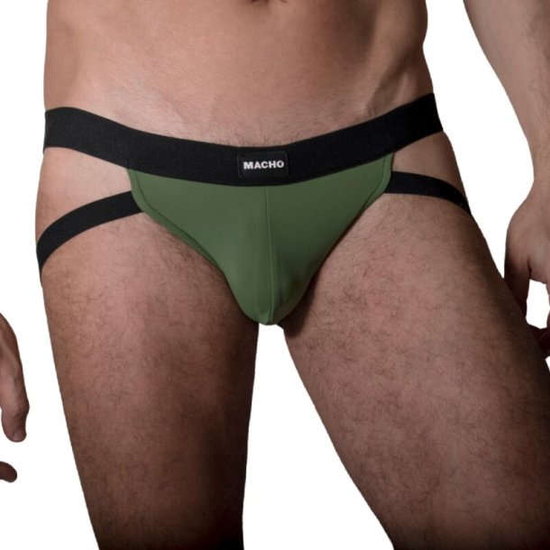 Macho mx22v jockstrap gr�n S/M
