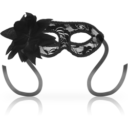 Ohmama blonde eyemask og blomst sort