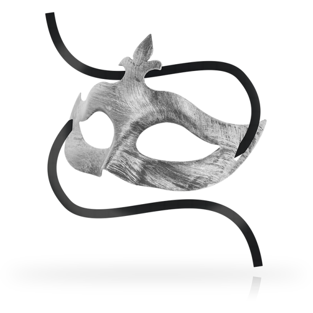 Ohmama fleur de lis eyemask s�lv