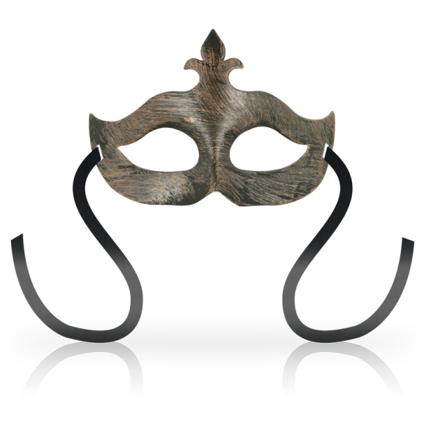 Ohmama fleur de lis eyemask kobber