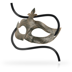 Ohmama fleur de lis eyemask kobber