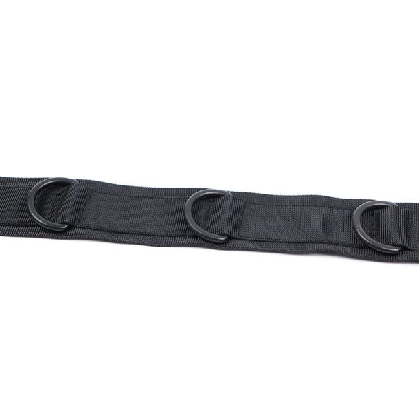 Ohmama fetish nylon collar med restraints