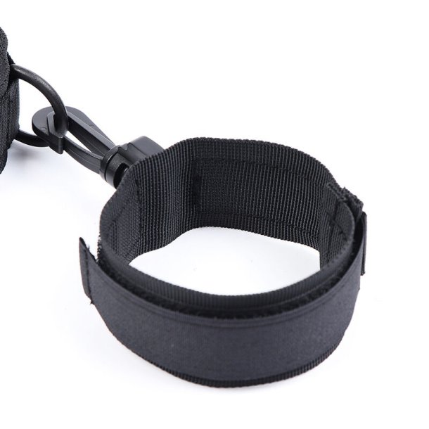 Ohmama fetish nylon collar med restraints