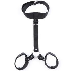 Ohmama fetish collar med restraints