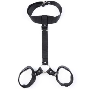 Ohmama fetish collar med restraints