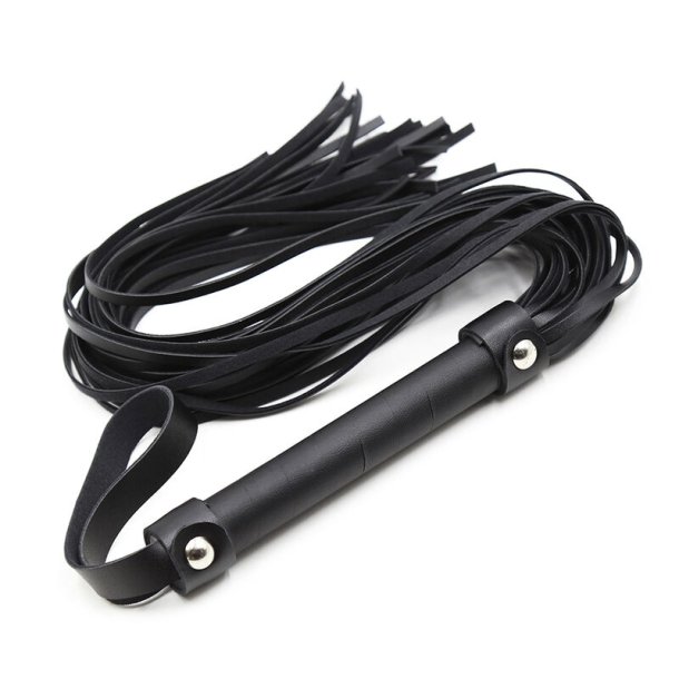 Ohmama fetish silver flogger