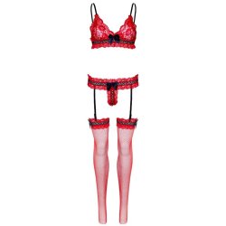 Leg Avenue tre stk BH-s�t one size r�d