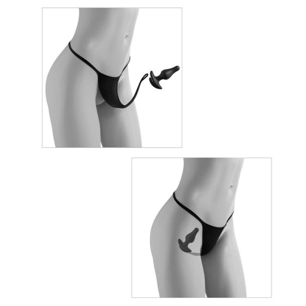 Hook Up 3-time teaser pantie set one size