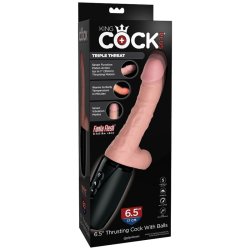 Pipedream King Cock plus triple threat