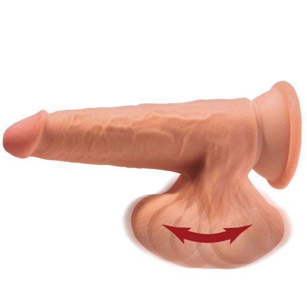 Pipedream King Cock plus 3D cock swinging balls 15,2 cm