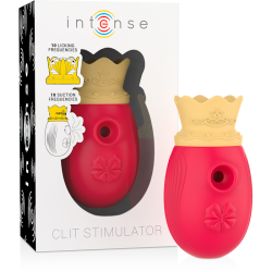 Intense clit stimulator 10 slikke og sugefrekvenser r�d