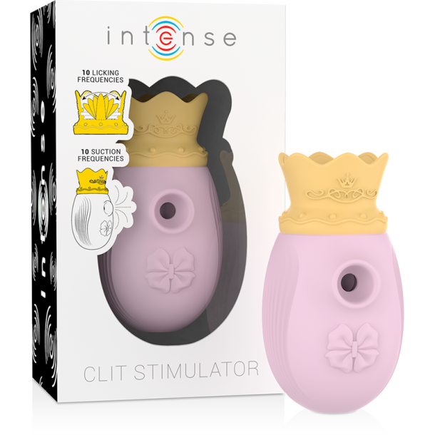 Intense clit stimulator 10 slikke og sugefrekvenser lyser�d