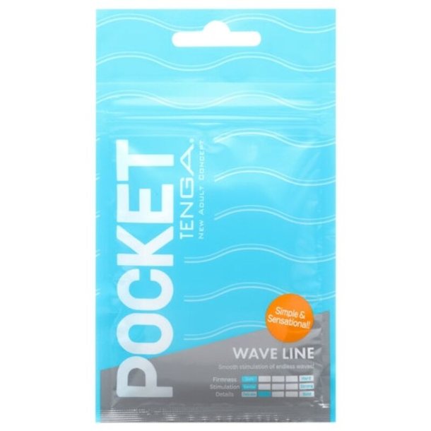 Tenga wave line pocket stroker