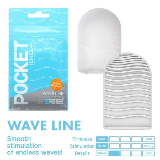 Tenga wave line pocket stroker