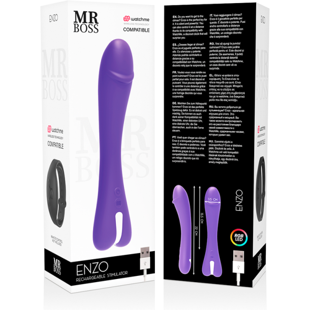 MR boss enzo vibrator watchme wireless