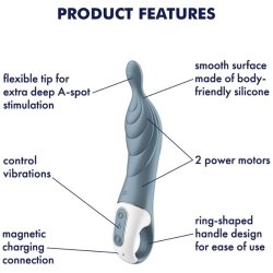 Satisfyer A-mazing 2 spot vibrator gr�