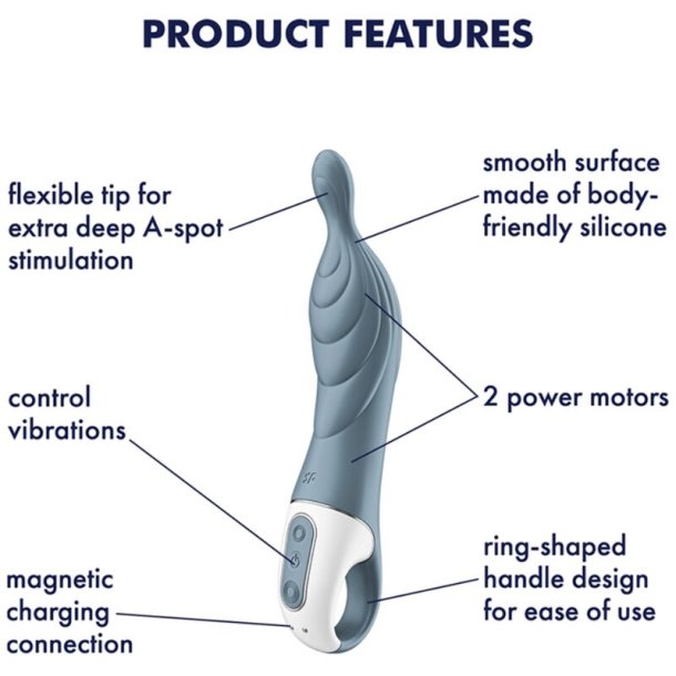 Satisfyer A-mazing 2 spot vibrator gr�