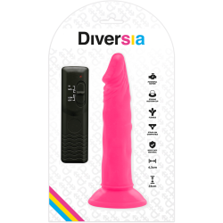Diversia vibrerende dildo 23 cm lyser�d