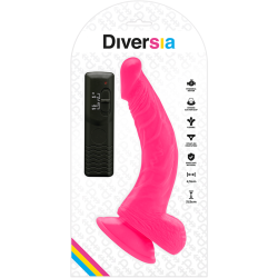 Diversia vibrerende dildo 21,5 cm lilla
