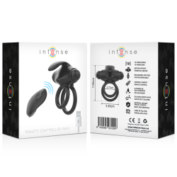 Intense anillo fjernbetjent vibrator 10 m�nstre