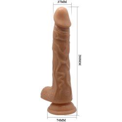 Baile thrusting &amp; rotation suction dildo 20 cm