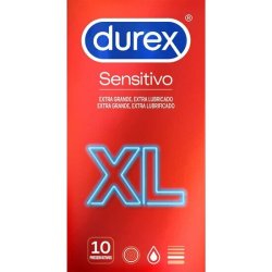 Durex sensitive XL kondomer 10 stk kondomer