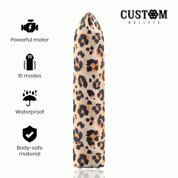 Custom bullet leopard 10 intensiteter