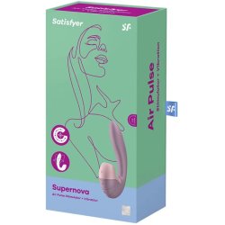 Satisfyer sunray stimulator &amp; vibration pink