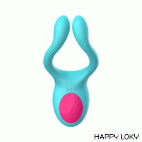 Happy Loky funny frog multi vibrator m. remote