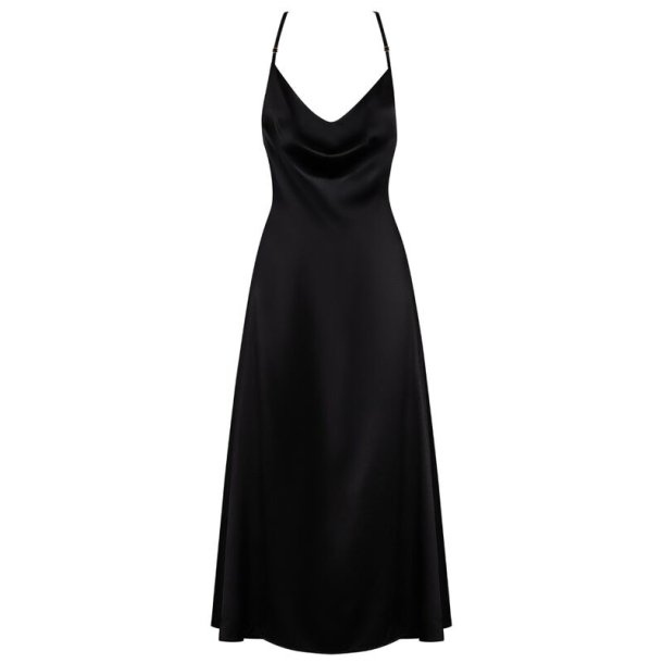 Obsessive agatya black neckline dress S/M