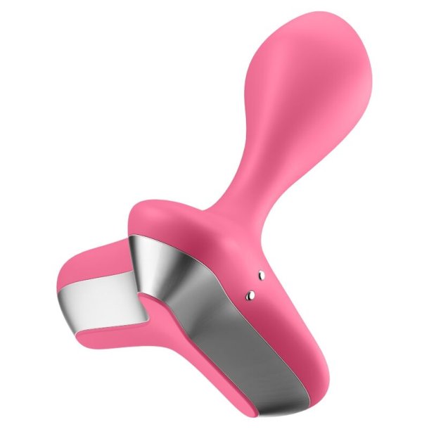 Satisfyer med gamechanger plug vibrator lyser�d