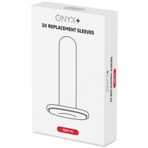 Kiiroo 3 stk replacement sleeve til Onyx+ t�t pasform