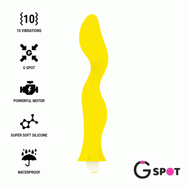Gavyn G-spot vibrator gul
