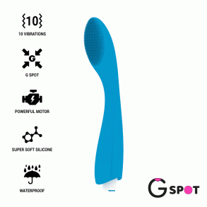 Gylbert turkis bl� G-spot vibrator
