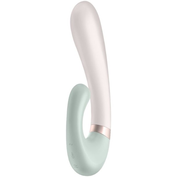 Satisfyer varmeb�lge vibrator hvid