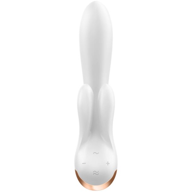 Satisfyer dobbelt flex vibrator hvid