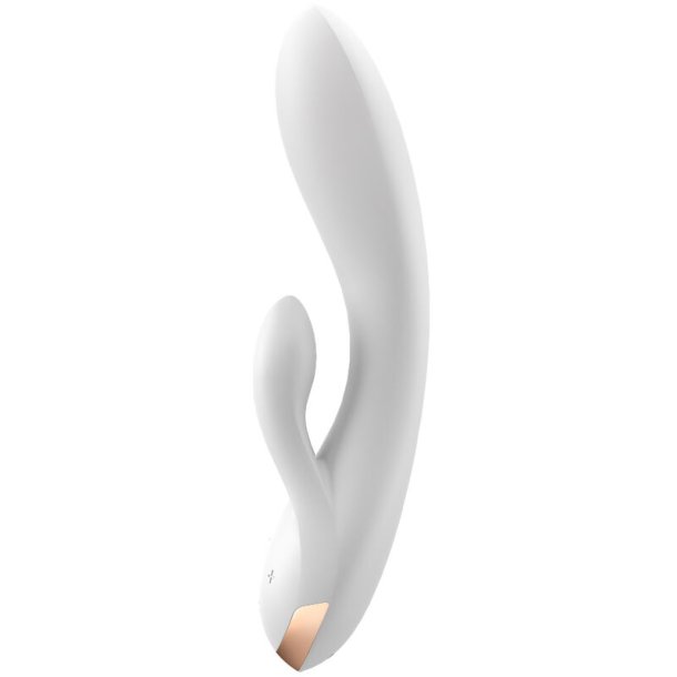 Satisfyer dobbelt flex vibrator hvid