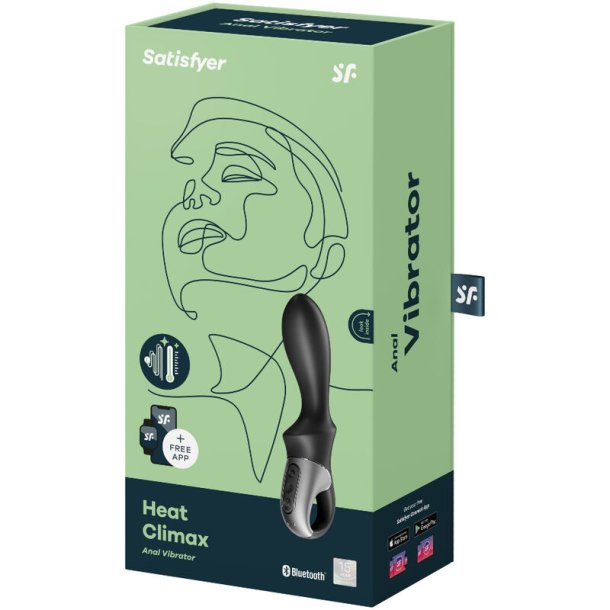 Satisfyer varme klimaks anal vibrator