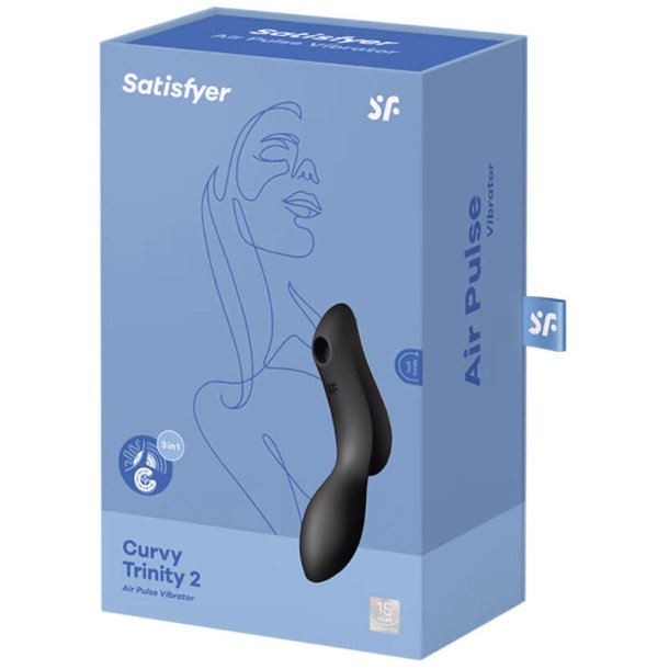 Satisfyer curvy trinity 2 stimulator &amp; vibrator sort