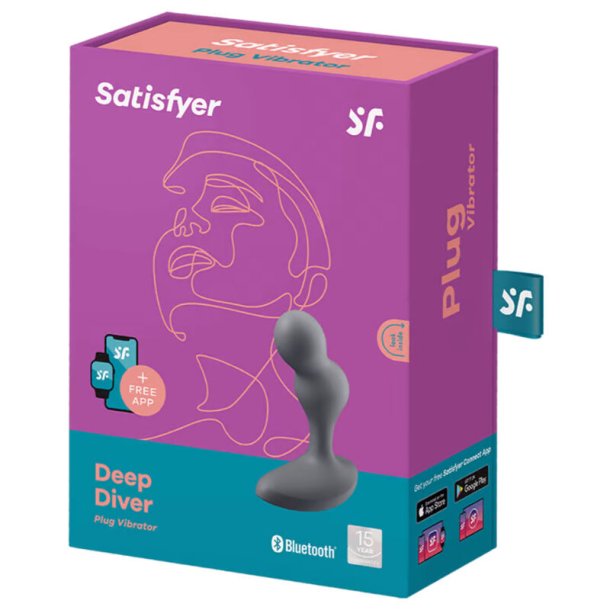 Satisfyer deep diver vibrating plug gr�