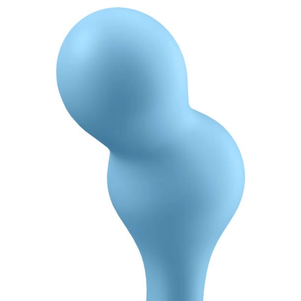 Satisfyer deep diver vibrating plug blue