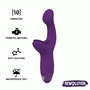 Rewolution rewokiss vibrating a-spot stimulator