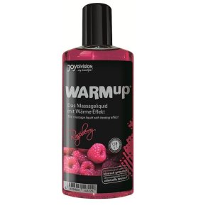 Warm Up varmende rasperry massageolie 150ml
