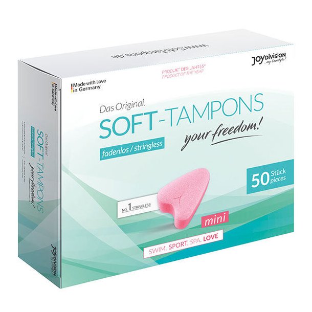 Original soft tamponer mini 50 stk