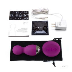 LELO hula beads deep rose