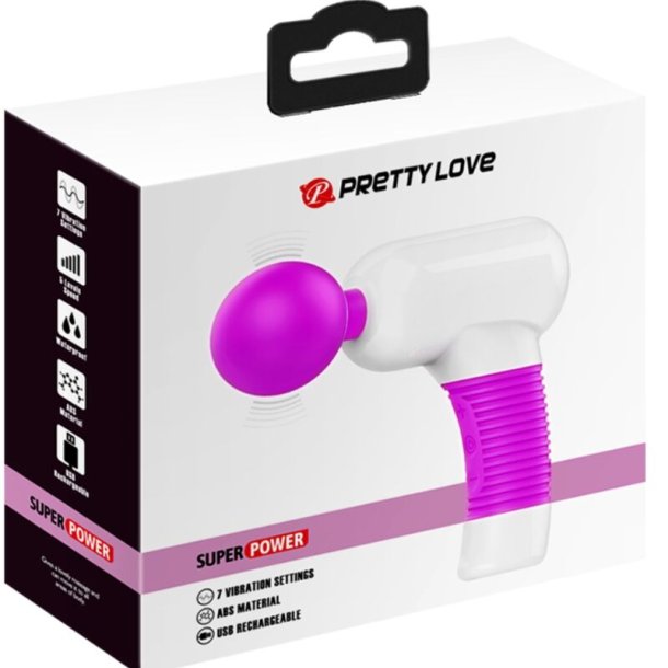 PRETTY LOVE - MAGIC GUM GENOPLADELIG MASSAGER